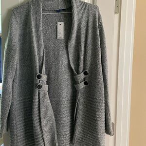 Apt. 9 Charcoal Women's Cardigan